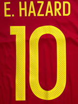 2016/17 Belgium E.Hazard #10 Home Shirt (M)