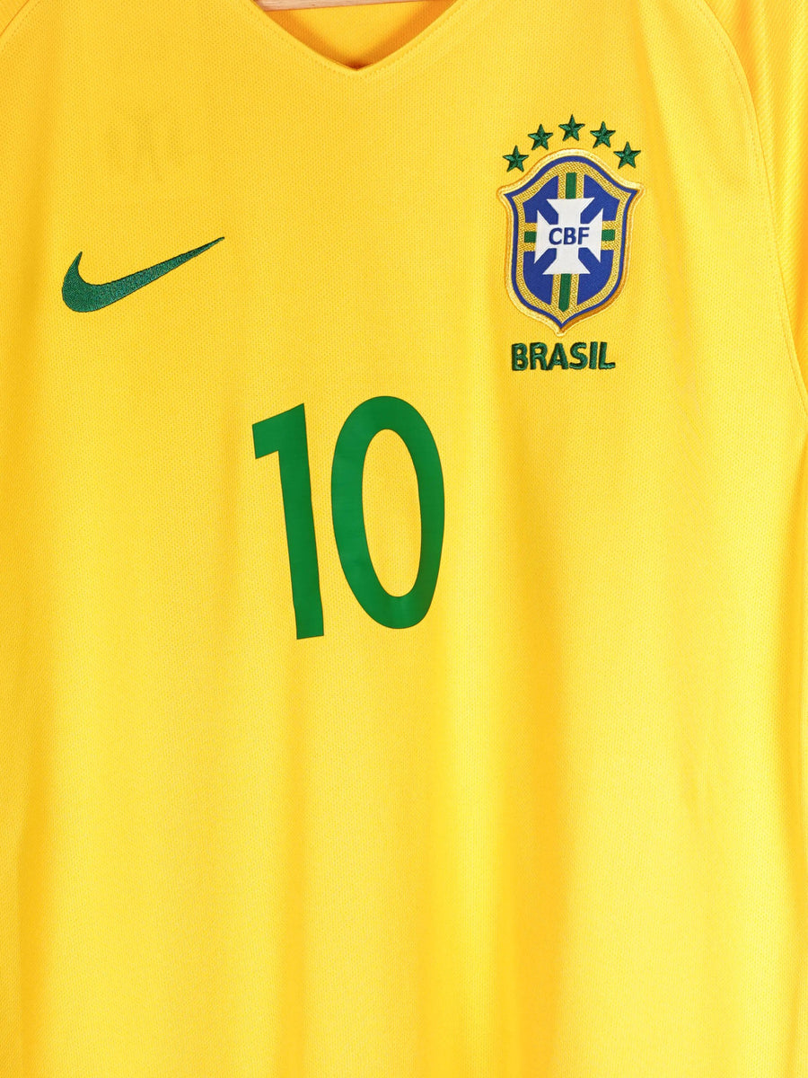 2016/17 Brazil Neymar Jr #10 Home Shirt (L)