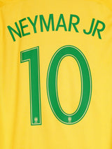 Brazil Home Shirt 2016/17 Neymar Jr 10 (L)