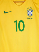Brazil Home Shirt 2016/17 Neymar Jr 10 (L)