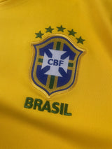 2016/17 Brazil Neymar Jr #10 Home Shirt (L)