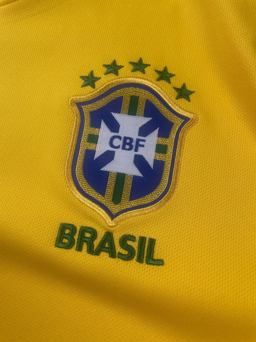 2016/17 Brazil Neymar Jr #10 Home Shirt (L)