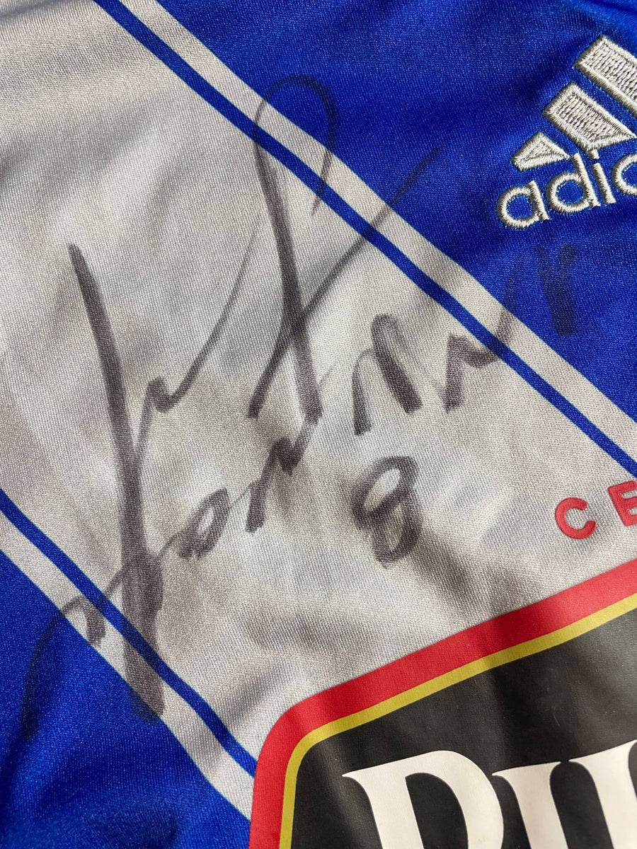 2016/17 Emelec Home Shirt L/S Signed (S)