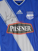 2016/17 Emelec Home Shirt L/S Signed (S)