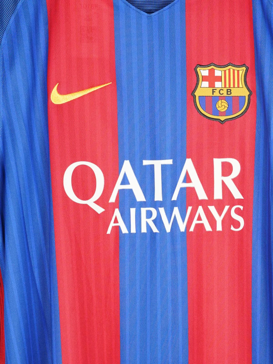 2016/17 FC Barcelona Messi #10 Home Shirt (L)