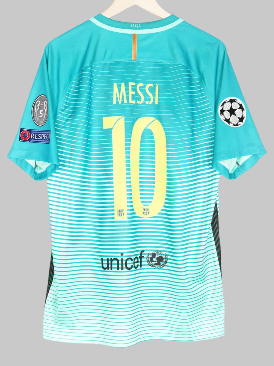 2016/17 FC Barcelona Messi #10 Third Shirt (L)