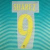 2016/17 FC Barcelona Third Name Set Suarez #9 (Repro)