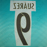2016/17 FC Barcelona Third Name Set Suarez 9 (Repro)