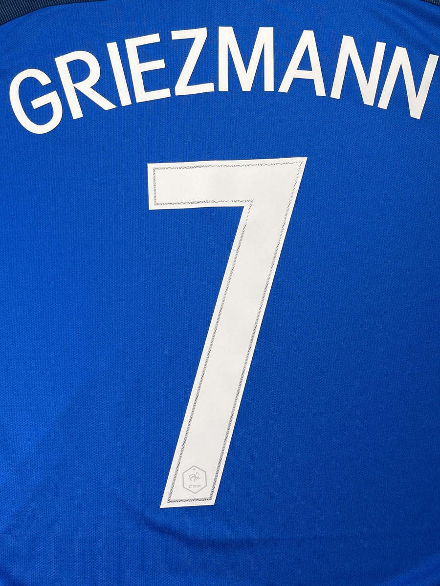 2016/17 France Griezmann #7 Home Shirt (XL)