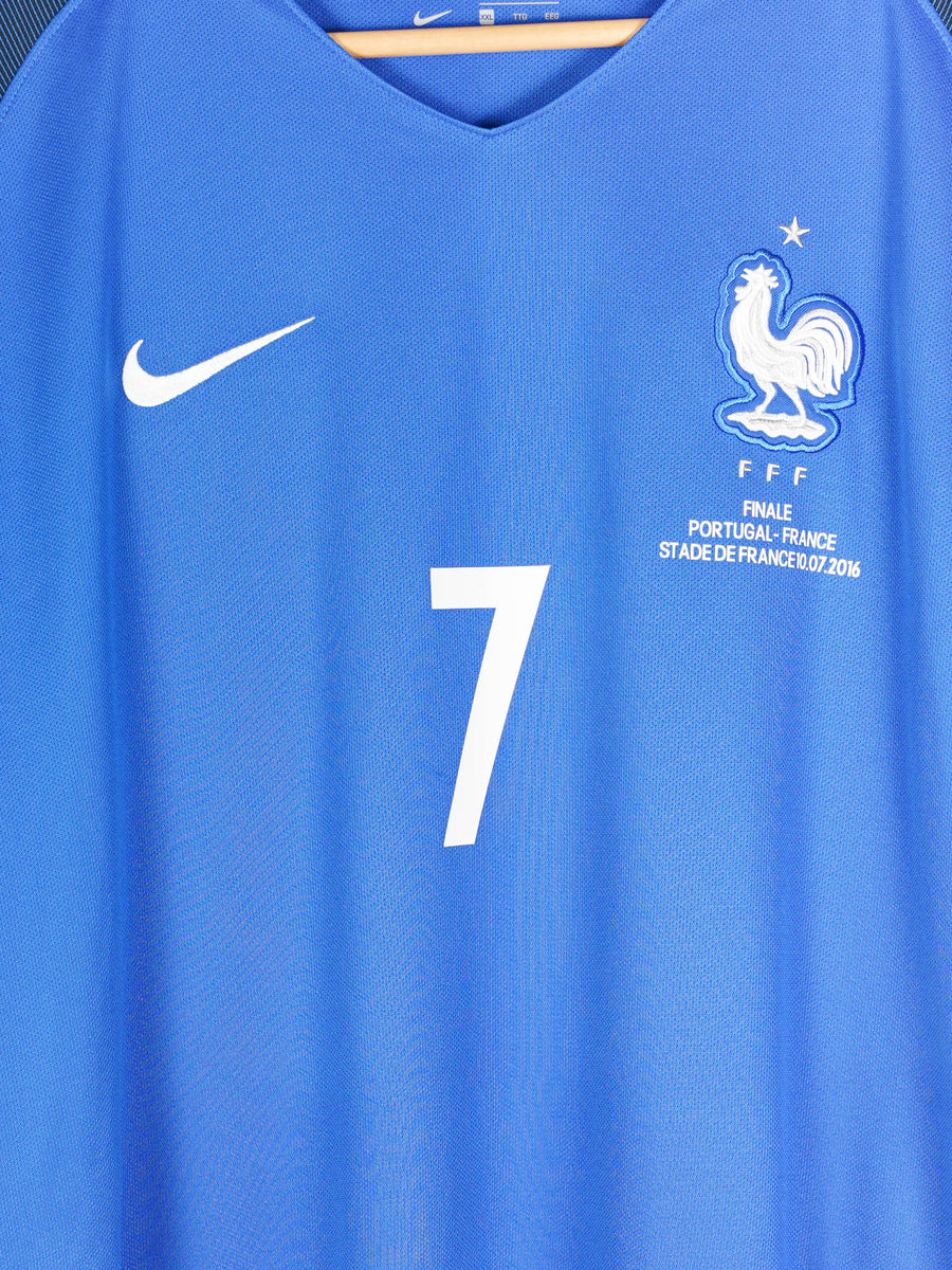 2016/17 France Griezmann #7 Home Shirt (XXL)