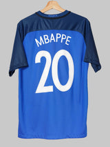 2016/17 France Mbappe #20 Home Shirt (L)