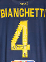 Hellas Verona Home Shirt 2016/17 Signed & Match Worn Bianchetti 4 (XL)