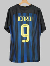 2016/17 Inter Milan Icardi #9 Home Shirt (L)