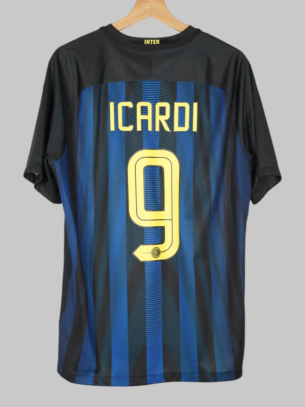 2016/17 Inter Milan Icardi #9 Home Shirt (L) Nike