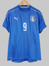 2016/17 Italy Pellé #9 Home Shirt (L)