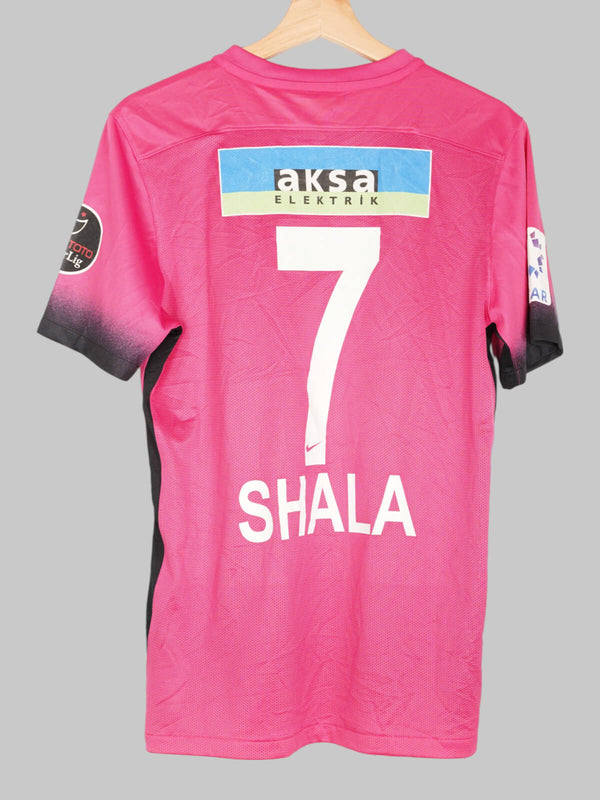 2016/17 Kasimpasa Shala #7 Fourth Shirt Match Worn/Issued (M)