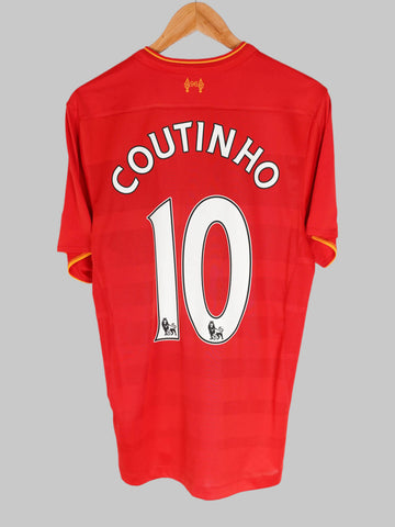 2016/17 Liverpool Coutinho #10 Home Shirt (L)
