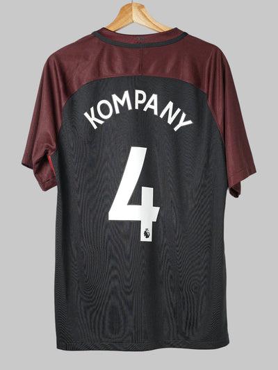 2016/17 Manchester City Kompany #4 Away Shirt (L)