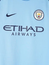 2016/17 Manchester City Kun Agüero #10 Home Shirt (L)