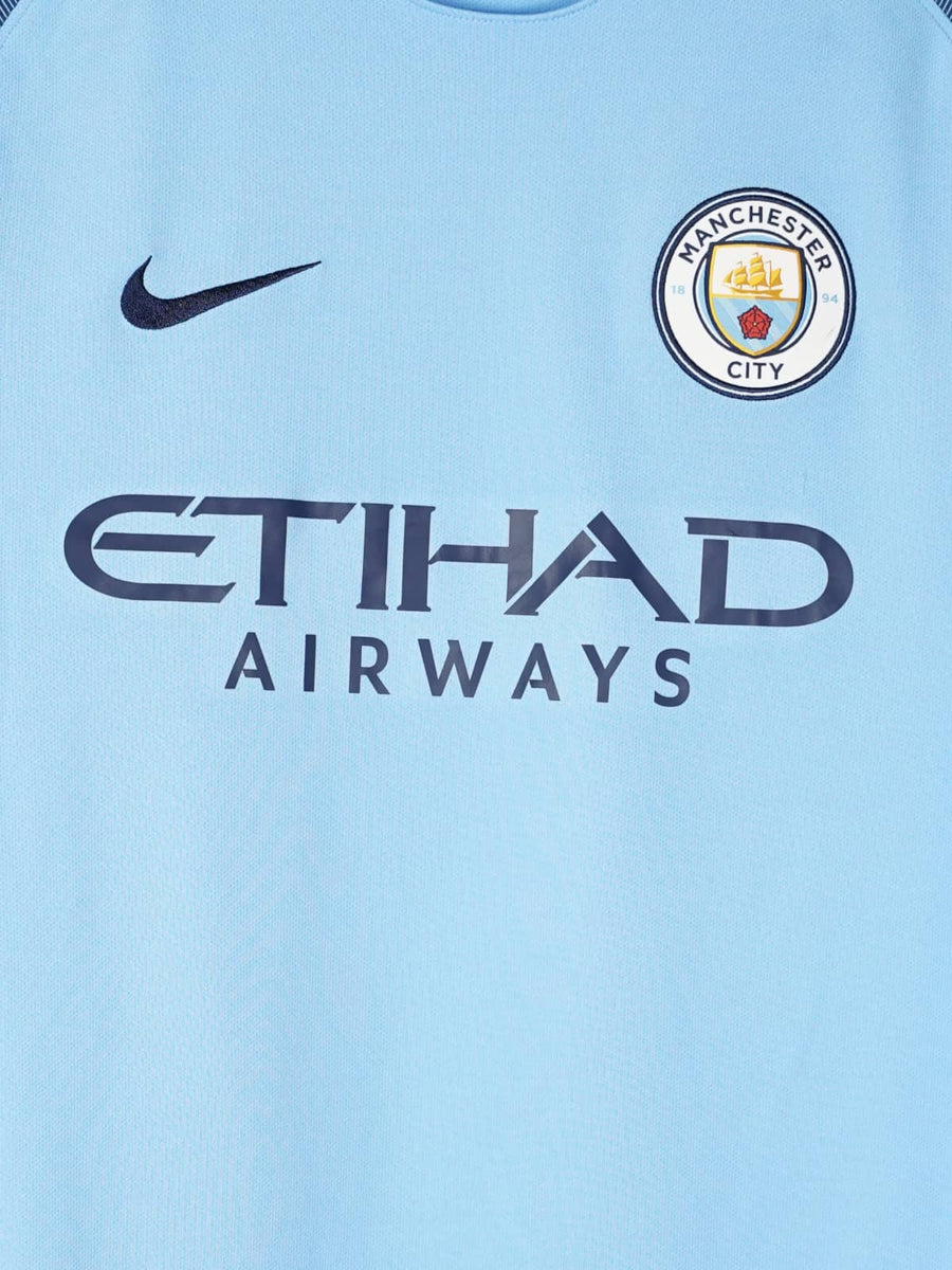 2016/17 Manchester City Kun Agüero #10 Home Shirt (L)