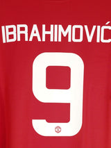 2016/17 Manchester United Ibrahimovic #9 Home Shirt (XL)