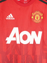 2016/17 Manchester United Training Shirt (L Kids)