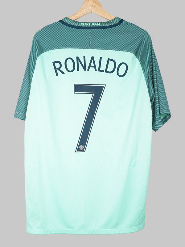 2016/17 Portugal Ronaldo #7 Auswärtstrikot (XL) Nike