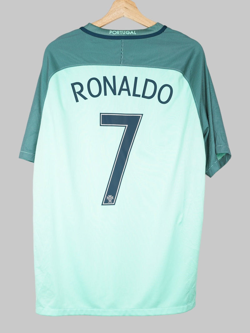 2016/17 Portugal Ronaldo #7 Away Shirt (XL)