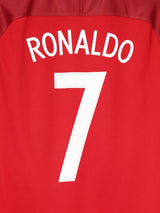 Portugal Home Shirt 2016/17 Ronaldo 7 (L)