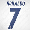 2016/17 Real Madrid Home Name Set Ronaldo #7