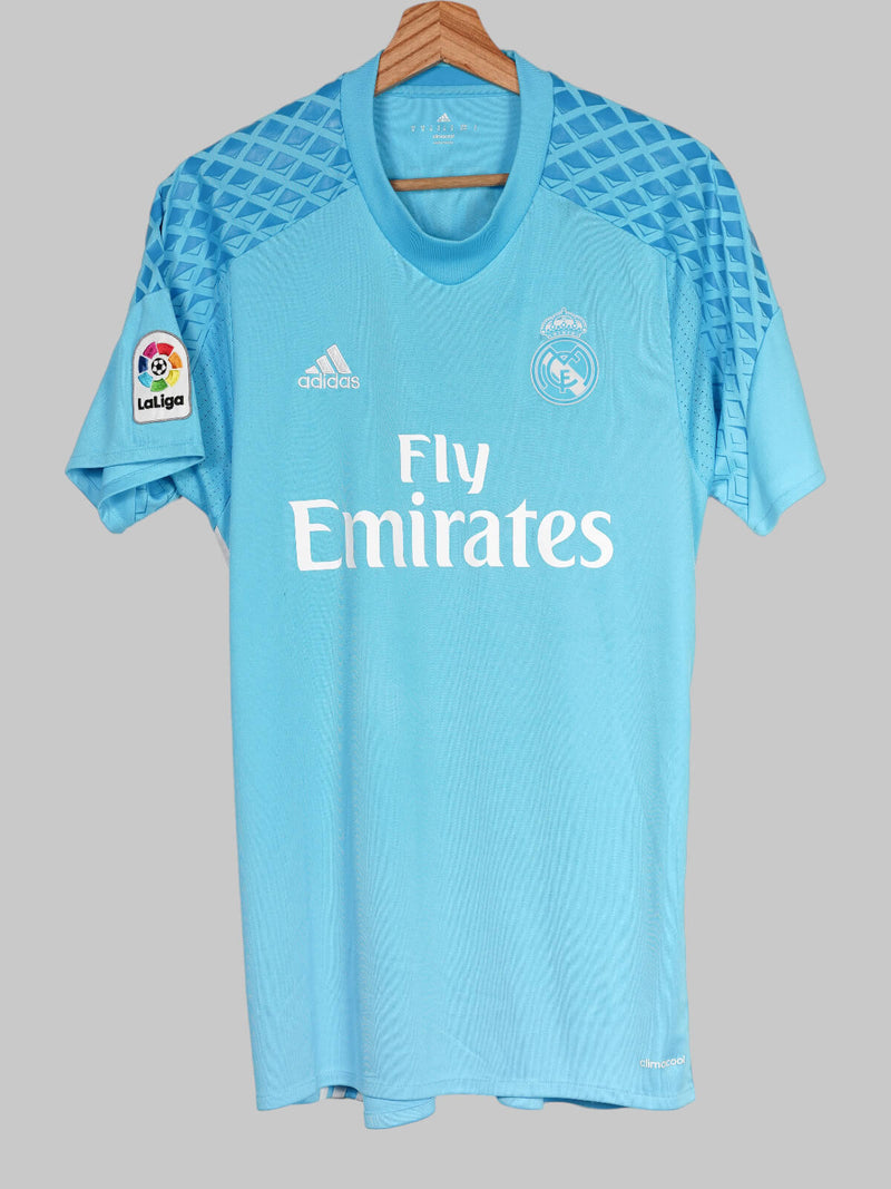 2016/17 Real Madrid Keeper Shirt (M) Navas #1