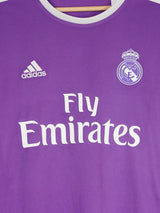 Real Madrid Away Shirt L/S 2016/17 Ronaldo 7 (M)