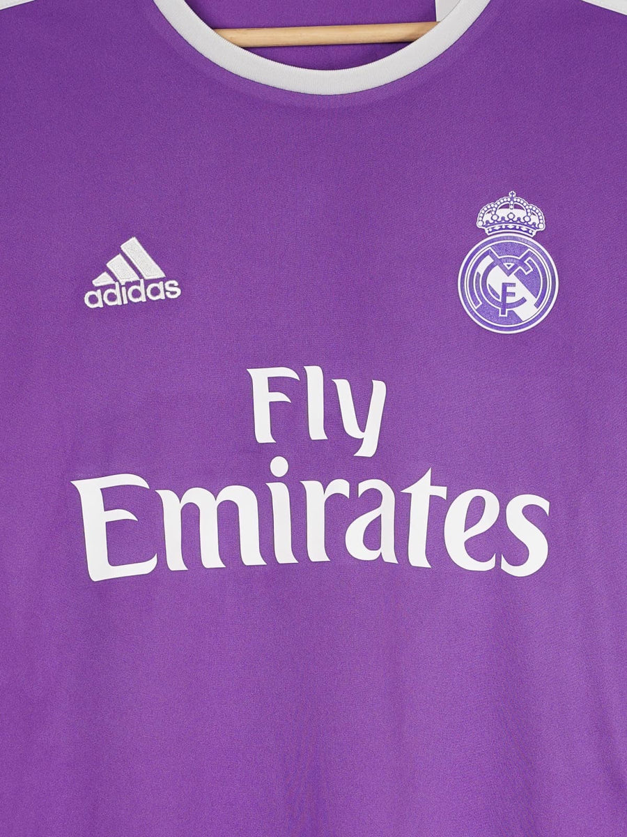 Real Madrid Away Shirt L/S 2016/17 Ronaldo 7 (M)