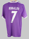 2016/17 Real Madrid Ronaldo #7 Away Shirt (M) Adidas