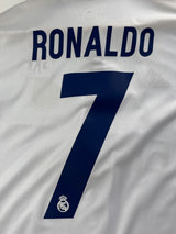 2016/17 Real Madrid Ronaldo #7 Home Shirt L/S (M)