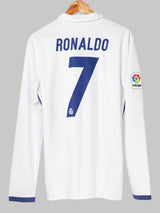 2016/17 Real Madrid Ronaldo #7 Home Shirt L/S (M)