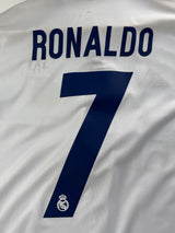 2016/17 Real Madrid Ronaldo #7 Home Shirt L/S (M)