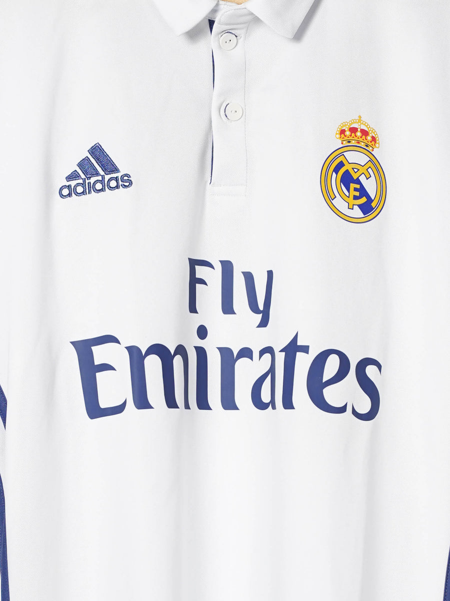 2016/17 Real Madrid Ronaldo #7 Home Shirt L/S (M)
