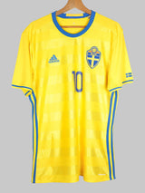 2016/17 Sweden Ibrahimovic #10 Home Shirt (L)