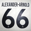 2017-2022 Liverpool Away Name Set Trent Alexander-Arnold #66 (Repro)