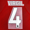 2017-2022 Liverpool Home/Away/Third Name Set Virgil #4 (Repro)