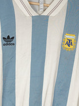 1993/94 Argentina #10 Home Shirt L/S (L)