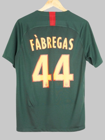 2017/18 AS Monaco Fabregas #44 Away Shirt (M)