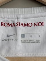 2016/17 AS Roma Florenzi #24 Signed Away Shirt (L)