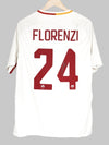 2017/18 AS Roma Florenzi #24 Signed Away Shirt (L) Nike