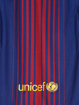 2017/18 Barcelona Home Shirt (M Kids)