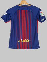 2017/18 Barcelona Home Shirt (M Kids)