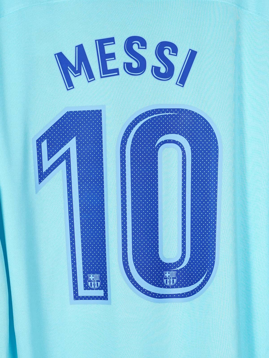 2017/18 Barcelona Messi #10 Away Shirt (XXL)