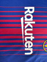 2017/18 Barcelona Messi #10 Home Shirt (L)