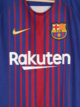 2017/18 Barcelona Messi #10 Home Shirt (L)